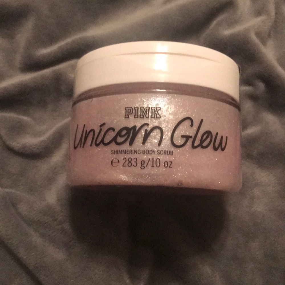 Pink Unicorn Glow Scrub